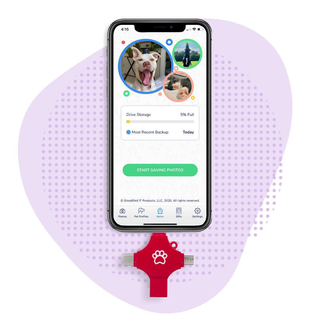 Pet Photo Saver The Digital Photo Album for Your Pets